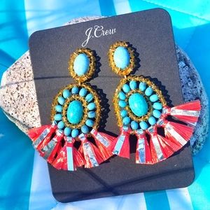 J.Crew " Fireworks" Earrings... NWT